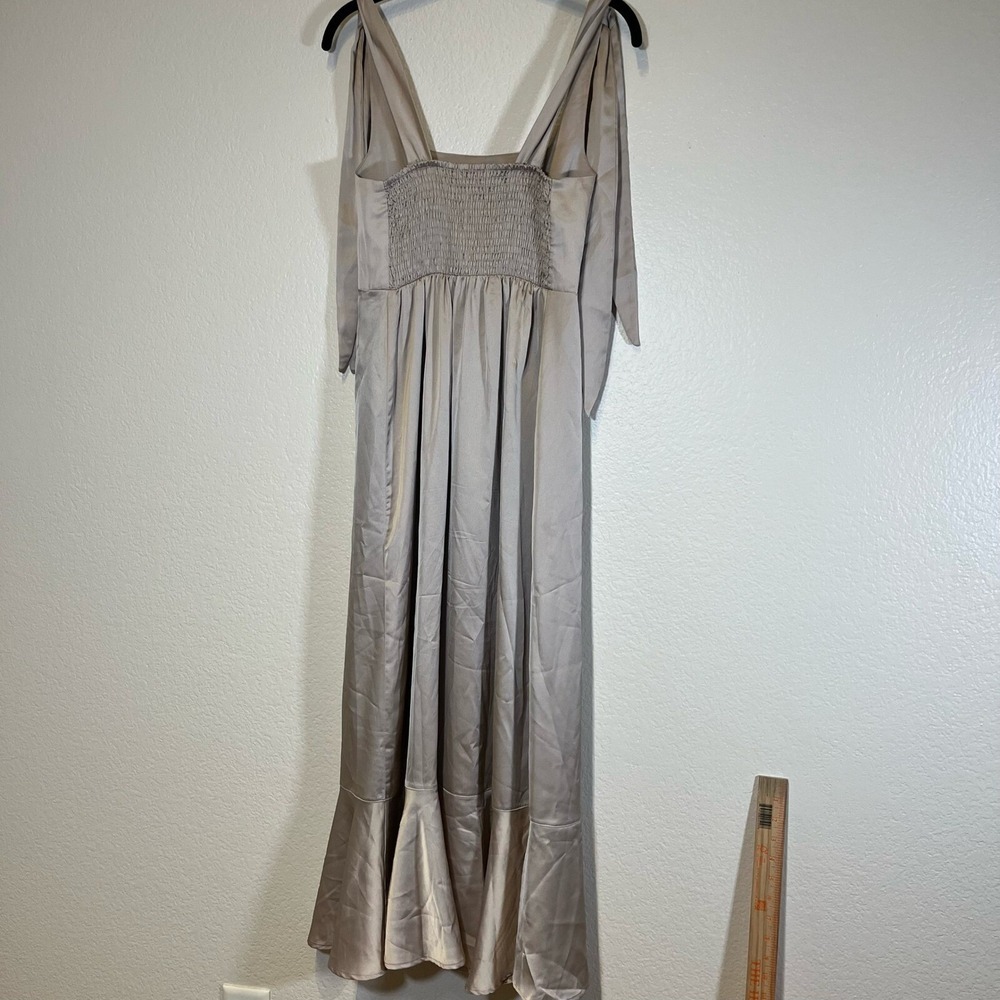 Show Me Your Mumu Champagne Gold Midi Maxi Dress Size Small Bridesmaid‎ - Picture 6 of 10